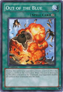 Out of the Blue - Extreme Victory (EXVC) #EXVC-EN061 - Common / Short Print YuGiOh Trading Card