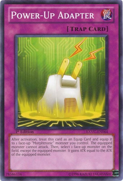 Power-Up Adapter - Extreme Victory YuGiOh trading card