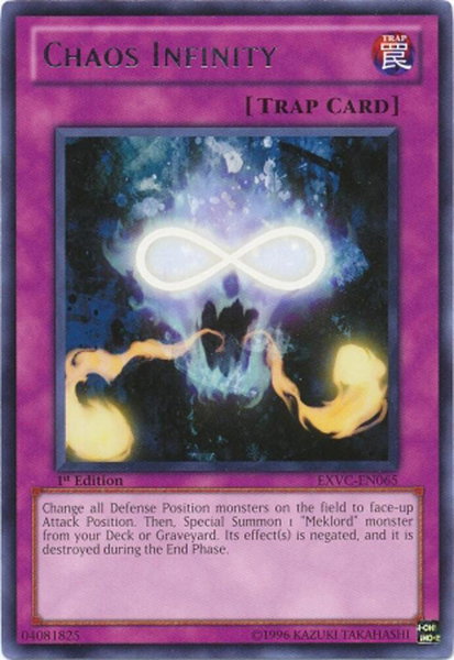 Chaos Infinity - Extreme Victory YuGiOh trading card