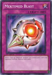 Mektimed Blast - Extreme Victory YuGiOh trading card