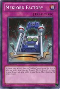 Meklord Factory - Extreme Victory YuGiOh trading card
