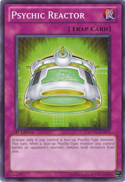 Psychic Reactor - Extreme Victory YuGiOh trading card