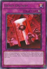 Brain Hazard - Extreme Victory YuGiOh trading card