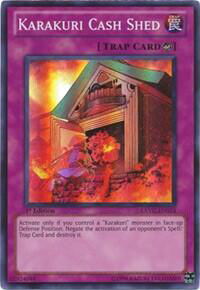 Karakuri Cash Shed - Extreme Victory (EXVC) #EXVC-EN074 - Super Rare YuGiOh Trading Card