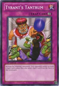 Tyrant's Tantrum - Extreme Victory YuGiOh trading card