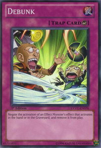 Debunk - Extreme Victory (EXVC) #EXVC-EN076 - Super Rare YuGiOh Trading Card