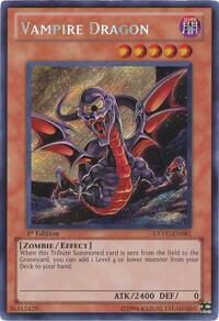 Vampire Dragon - Extreme Victory (EXVC) #EXVC-EN081 - Secret Rare YuGiOh Trading Card