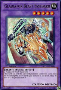 Gladiator Beast Essedarii - Extreme Victory (EXVC) #EXVC-EN086 - Ultra Rare YuGiOh Trading Card