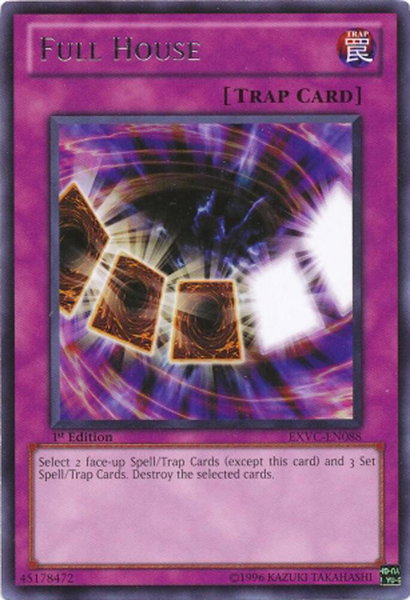 Full House - Extreme Victory YuGiOh trading card