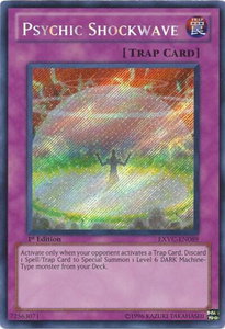 Psychic Shockwave - Extreme Victory (EXVC) #EXVC-EN089 - Secret Rare YuGiOh Trading Card