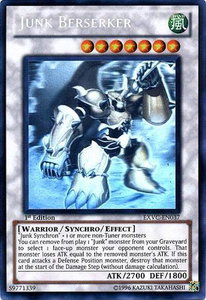 Junk Berserker (Ghost Rare) - Extreme Victory (EXVC) #EXVC-EN037 - Ghost Rare YuGiOh Trading Card