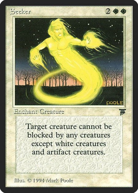 Seeker - Legends Magic: The Gathering trading card