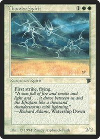 Thunder Spirit - Legends (LEG) #39 - Rare Magic: The Gathering Trading Card