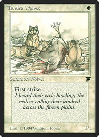 Tundra Wolves - Legends (LEG) #40 - Common Magic: The Gathering Trading Card