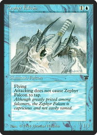 Zephyr Falcon - Legends (LEG) #86 - Common Magic: The Gathering Trading Card