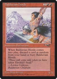 Balduvian Horde - Alliances (ALL) #65 - Rare Magic: The Gathering Trading Card
