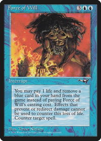 Force of Will - Alliances (ALL) #28 - Uncommon Magic: The Gathering Trading Card