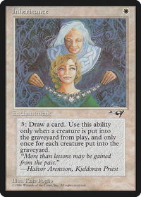 Inheritance - Alliances (ALL) #4 - Uncommon Magic: The Gathering Trading Card