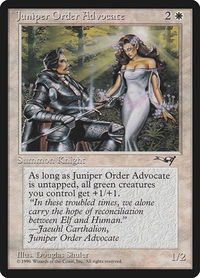 Juniper Order Advocate - Alliances (ALL) #6 - Uncommon Magic: The Gathering Trading Card