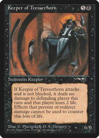 Keeper of Tresserhorn - Alliances (ALL) #52 - Rare Magic: The Gathering Trading Card