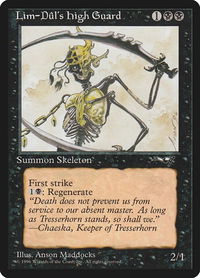 Lim-Dul's High Guard - Alliances (ALL) #55b - Common Magic: The Gathering Trading Card