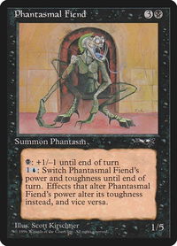 Phantasmal Fiend (Doorway) - Alliances (ALL) #57b - Common Magic: The Gathering Trading Card