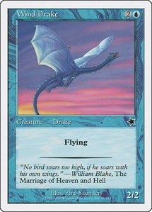 Wind Drake - Starter 1999 (S99) #61 - Common Magic: The Gathering Trading Card