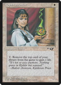 Royal Herbalist - Alliances (ALL) #15b - Common Magic: The Gathering Trading Card