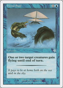 Wind Sail - Starter 1999 (S99) #62 - Uncommon Magic: The Gathering Trading Card