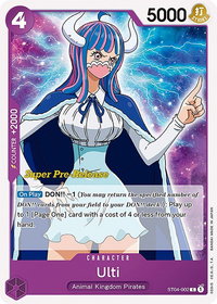 Ulti - Super Pre-Release Starter Deck 4: Animal Kingdom Pirates (ST-04 PRE) #ST04-002 - Common One Piece Trading Card