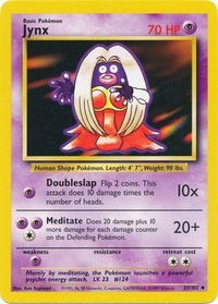 Jynx - Base Set (BS) #031/102 - Uncommon Pokémon Trading Card
