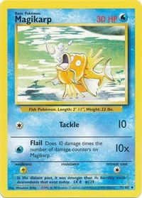 Magikarp - Base Set (BS) #035/102 - Uncommon Pokémon Trading Card
