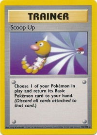 Scoop Up - Base Set (BS) #078/102 - Rare Pokémon Trading Card