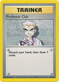 Professor Oak - Base Set (BS) #088/102 - Uncommon Pokémon Trading Card