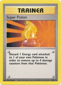 Super Potion - Base Set (BS) #090/102 - Uncommon Pokémon Trading Card