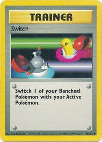 Switch - Base Set (BS) #095/102 - Common Pokémon Trading Card