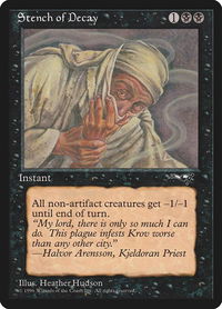 Stench of Decay - Alliances (ALL) #61b - Common Magic: The Gathering Trading Card