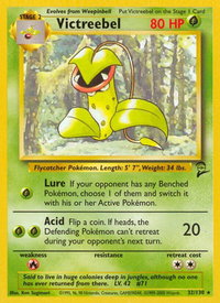 Victreebel - Base Set 2 (BS2) #032/130 - Rare Pokémon Trading Card