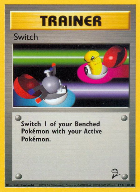 Switch - Base Set 2 Pokémon trading card