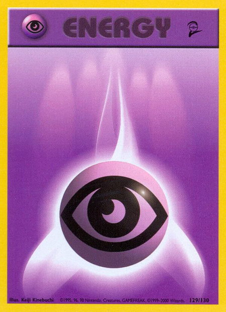 Psychic Energy - Base Set 2 Pokémon trading card