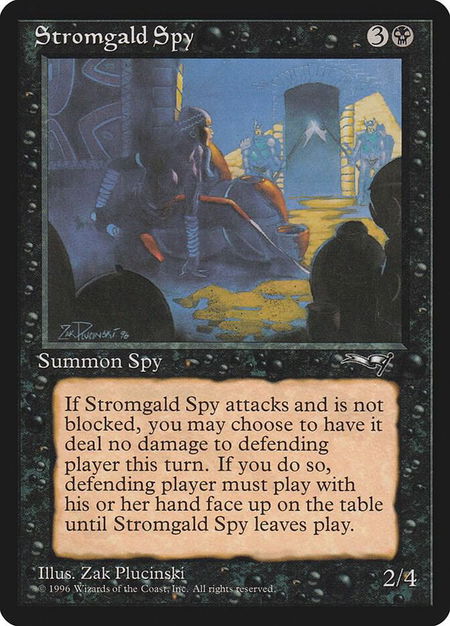 Stromgald Spy - Alliances Magic: The Gathering trading card