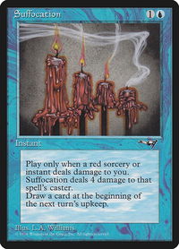 Suffocation - Alliances (ALL) #38 - Uncommon Magic: The Gathering Trading Card