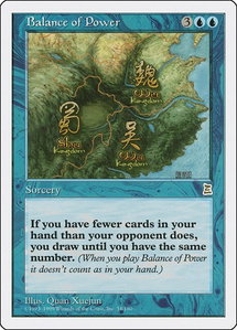 Balance of Power - Portal Three Kingdoms (PTK) #34 - Rare Magic: The Gathering Trading Card