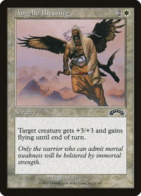 Angelic Blessing - Exodus (EXO) #2 - Common Magic: The Gathering Trading Card