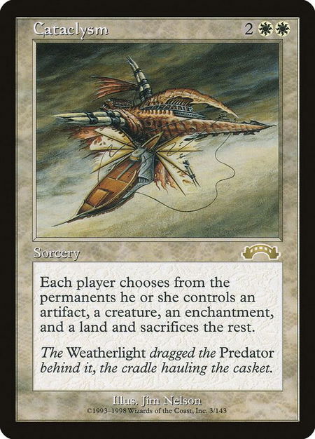 Cataclysm - Exodus Magic: The Gathering trading card