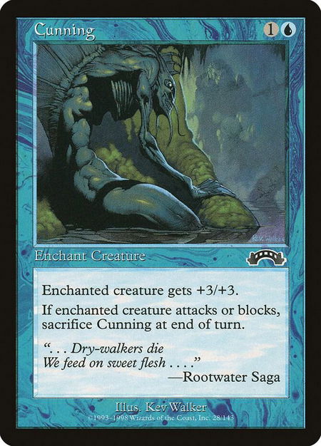 Cunning - Exodus Magic: The Gathering trading card
