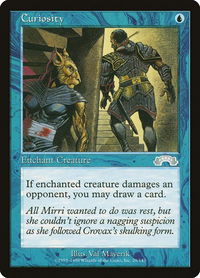 Curiosity - Exodus (EXO) #29 - Uncommon Magic: The Gathering Trading Card