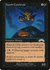 Dauthi Cutthroat - Exodus (EXO) #57 - Uncommon Magic: The Gathering Trading Card