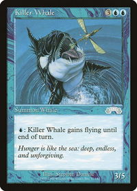 Killer Whale - Exodus (EXO) #37 - Uncommon Magic: The Gathering Trading Card