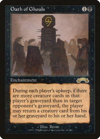 Oath of Ghouls - Exodus (EXO) #69 - Rare Magic: The Gathering Trading Card